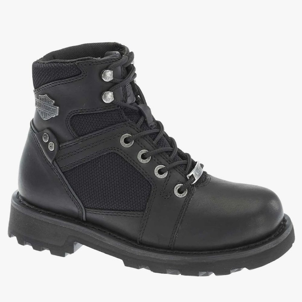 Harley-Davidson Women's Radbourne Black Motorcycle Boots D87108